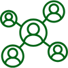 Network of interconnected user profiles