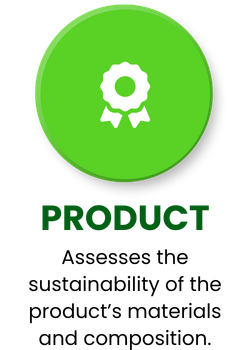 Green icon representing packaging concept