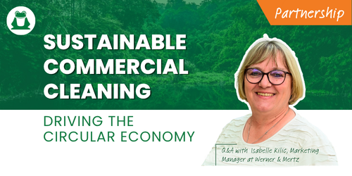 Sustainable commercial cleaning and circular economy discussion