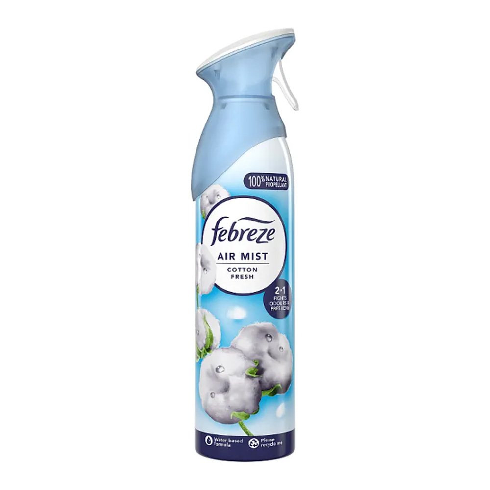 Febreze Air Freshener Spray Cotton Fresh (8x185ml) 2 Febreze Air Freshener Spray Cotton Fresh (8x185ml)