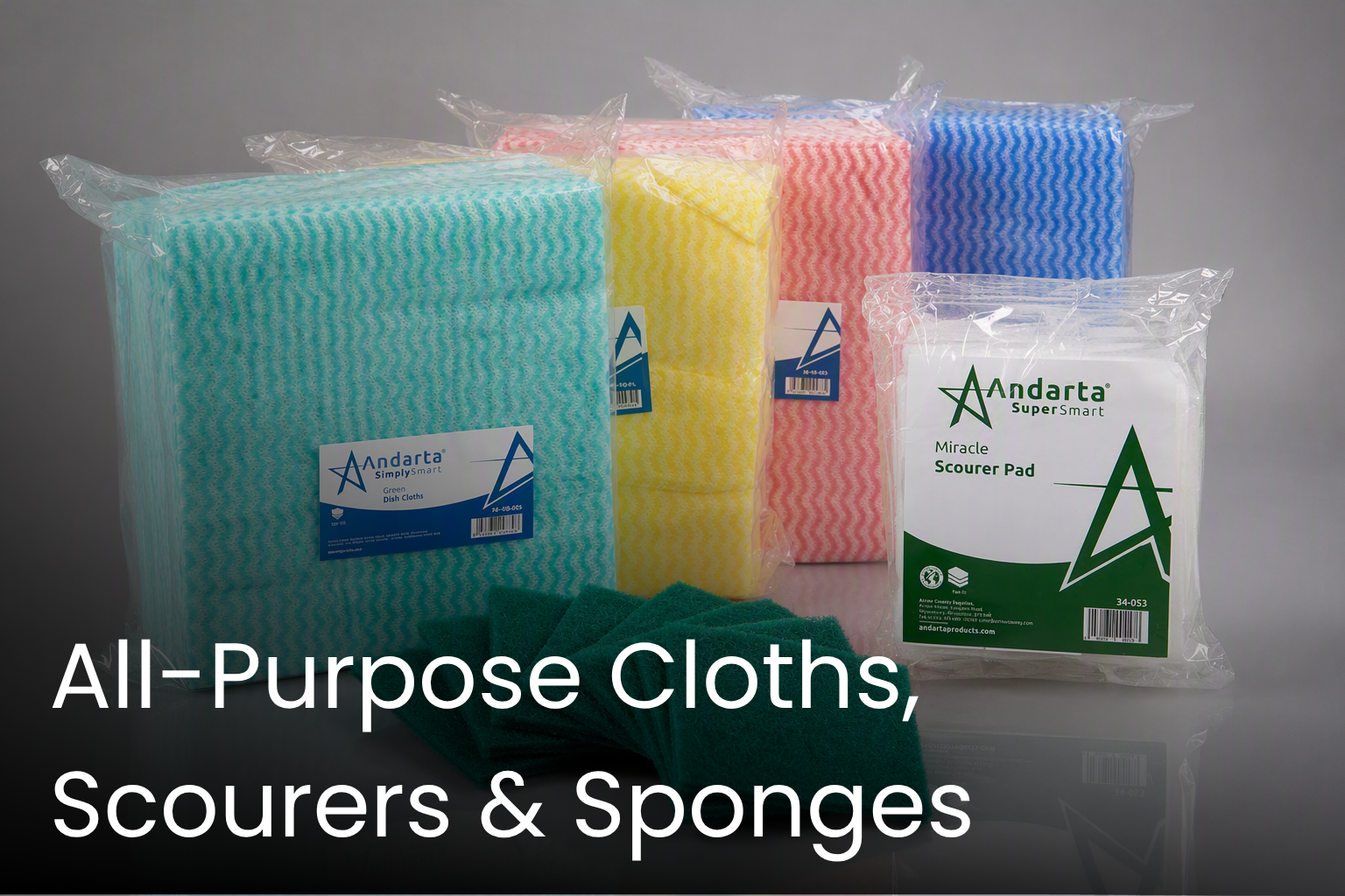 All Purpose Cloths Scourers Sponges