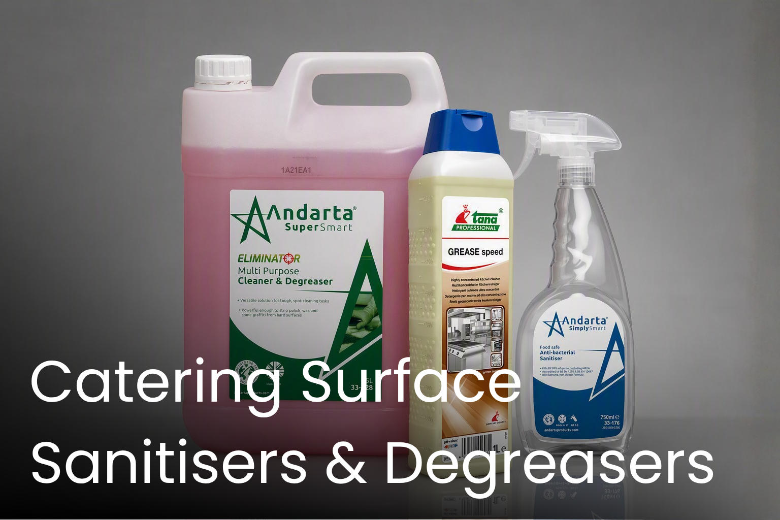 Catering Surface Sanitisers Degreasers