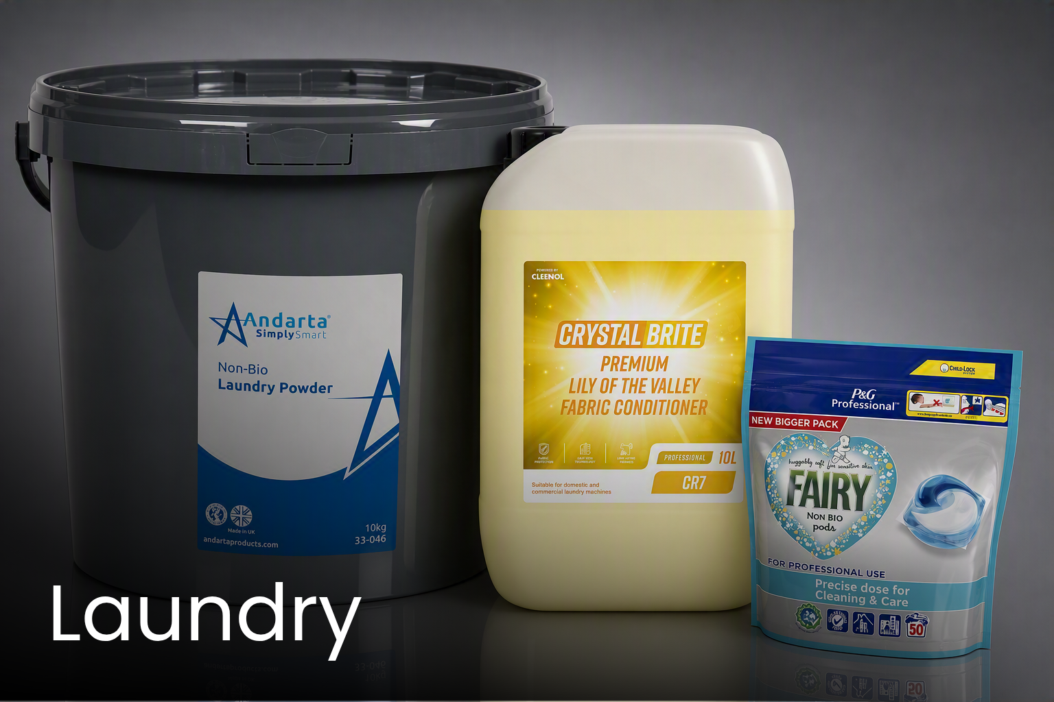 Cleaning chemicals Laundry