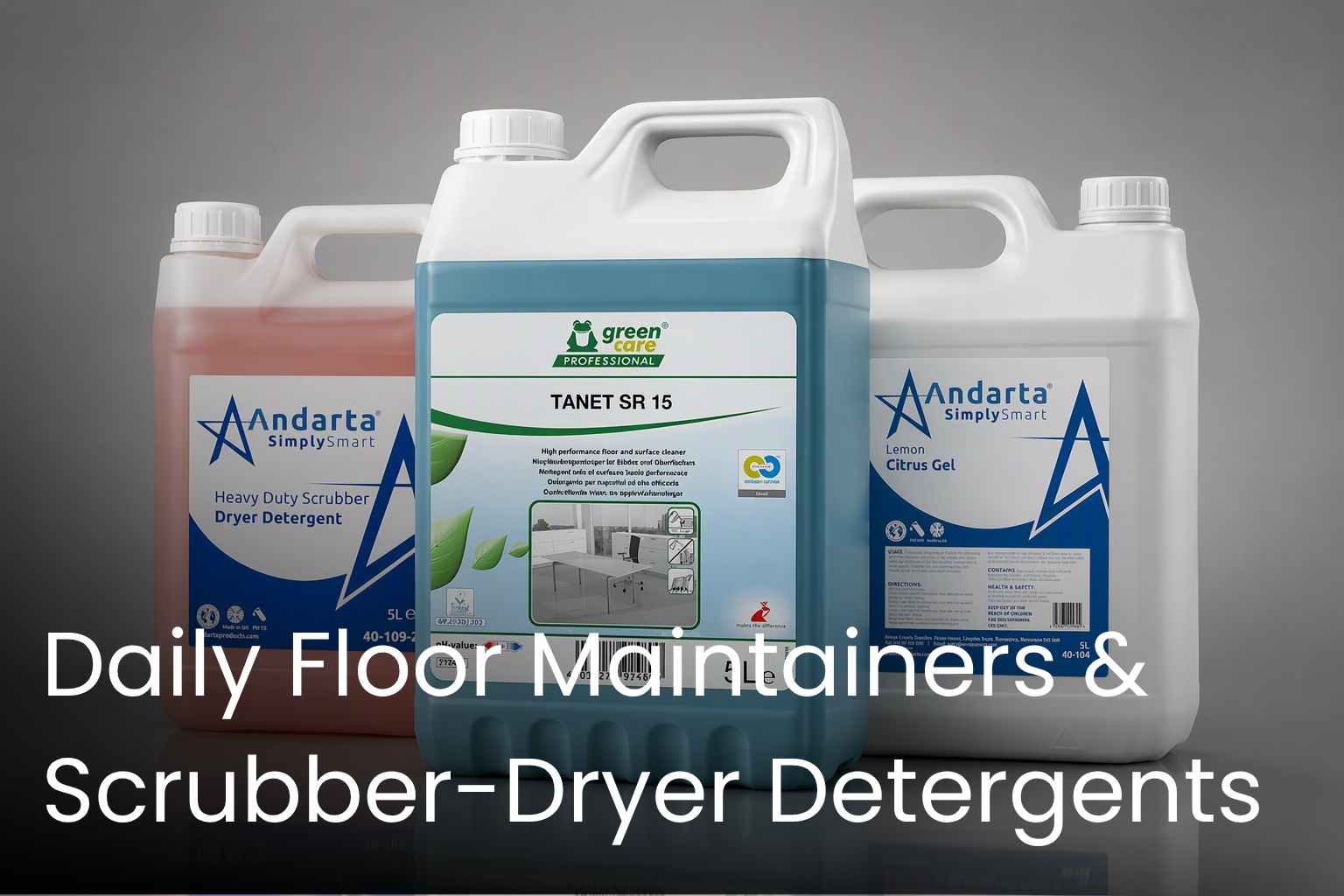 Daily Floor Maintainers Scrubber Dryer Detergents