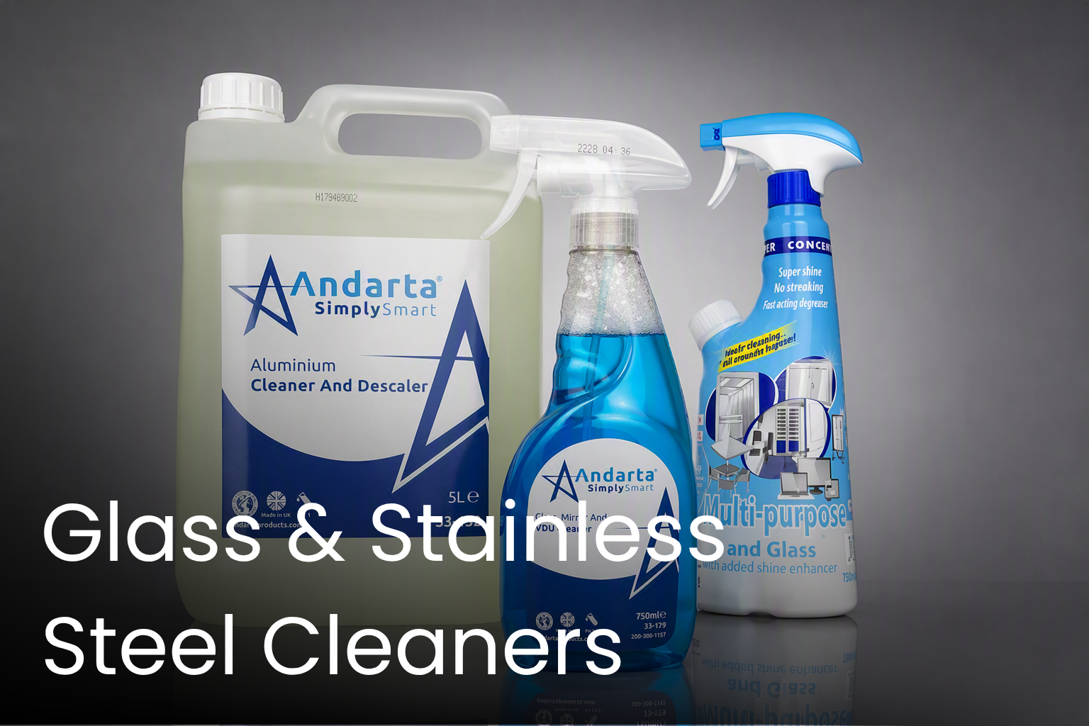 Glass Window Stainless Steel Cleaners