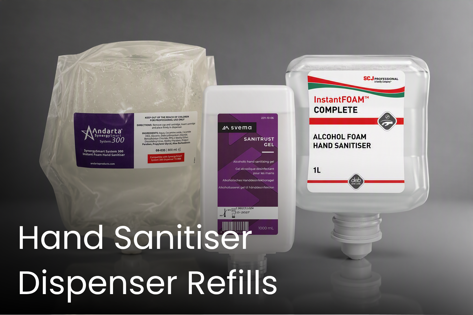 Hand Sanitiser Dispenser Refills