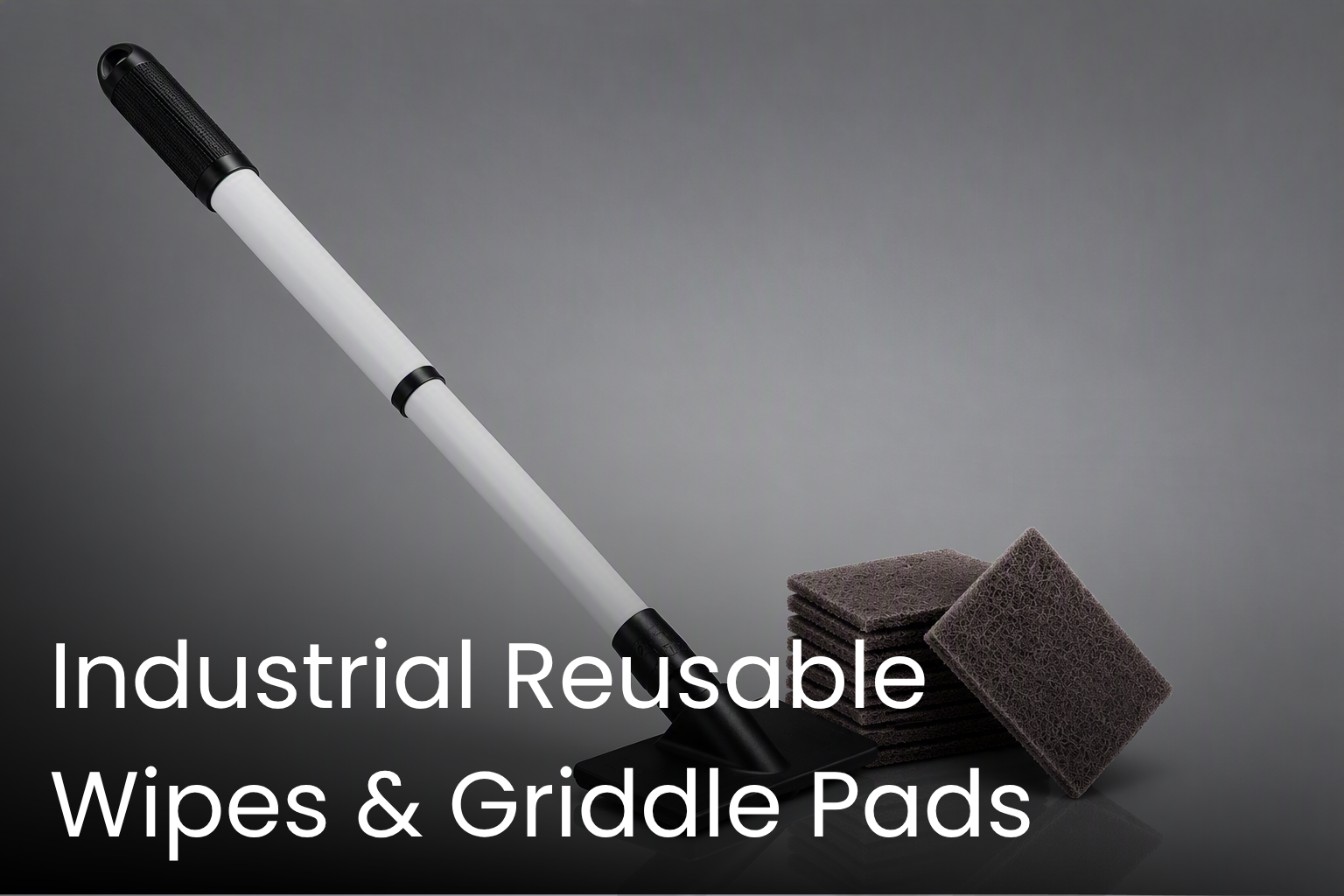 Industrial Reusable Wipes Griddle Pads