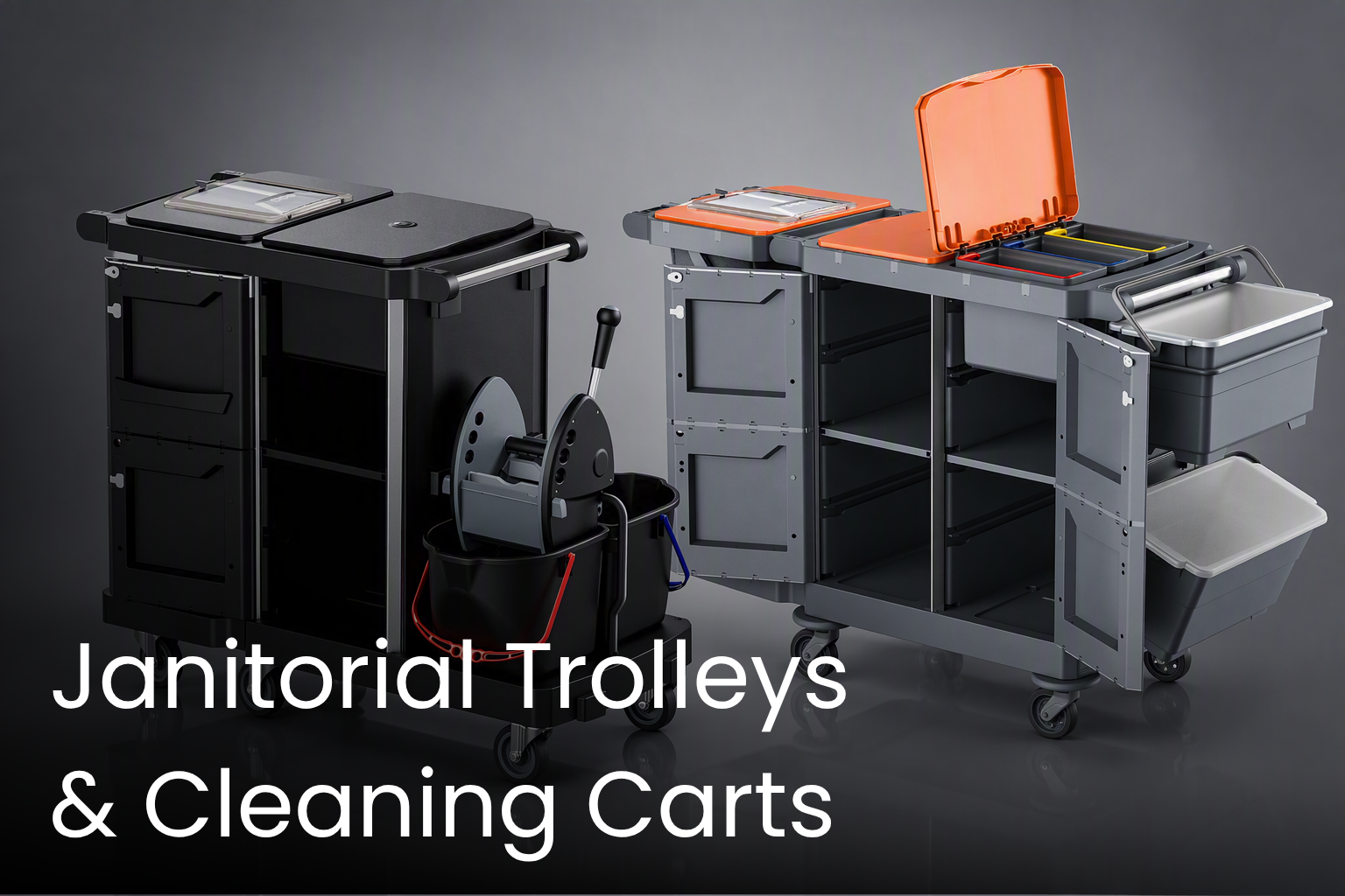 Janitorial Trolleys Cleaning Carts