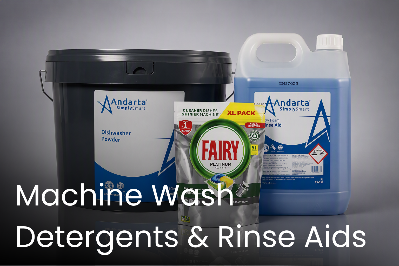 Machine Wash Detergents Rinse Aids