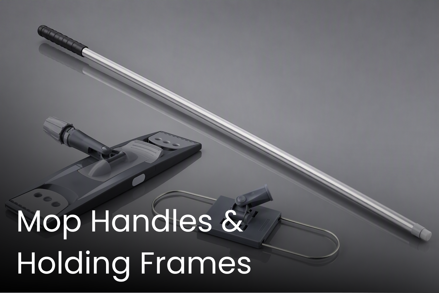 Mop Handles Holding Frames