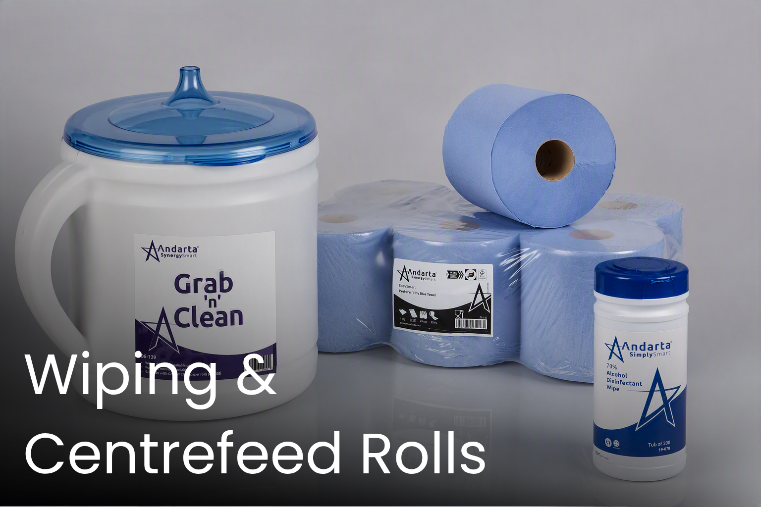 Paper Products Dispensing Wiping Centrefeed Rolls